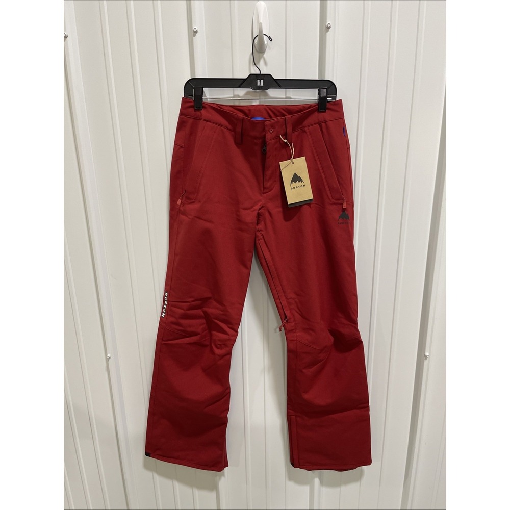 Burton Women Society Pant Red Sun Dried Tomato Red Size Small Snow Ski Snowboard